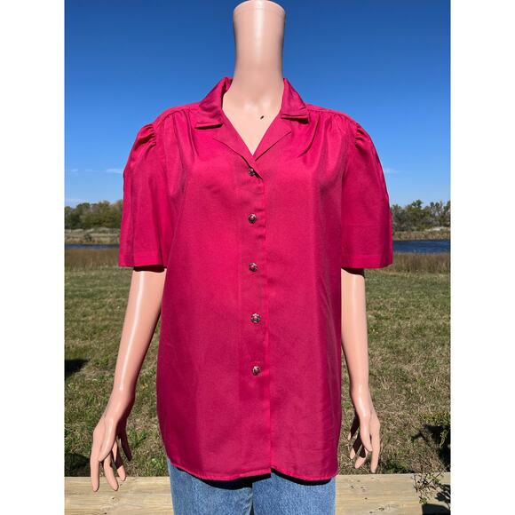 Vintage 80s Act III Blouse - Picture 2 of 6